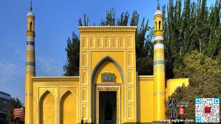 喀什-喀什老城-艾提尕尔清真寺-阿拉尔