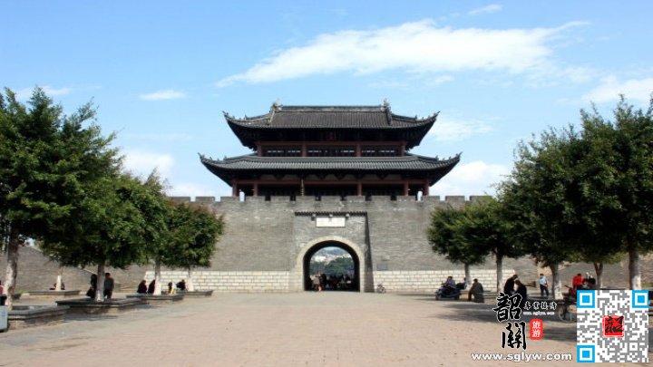 赣州市博物馆—古城墙—古浮桥