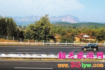 韶赣高速韶关段道一路风景如画