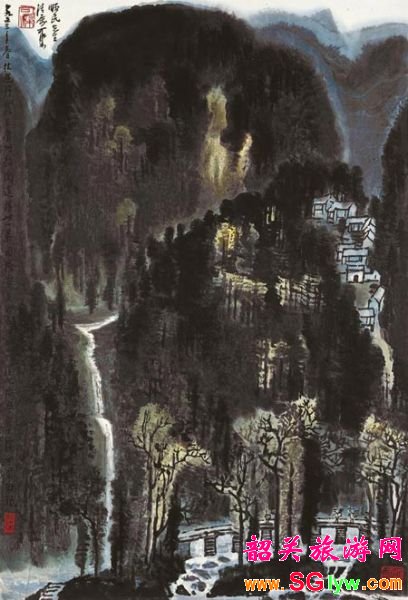 李可染《韶关一景》1600万成交